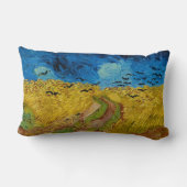 ホイートフィールドとカラス、ビンセント・ヴァン・ゴッホ(1890年) ランバークッション (裏面)