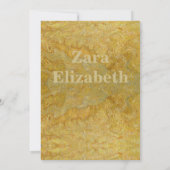 ホイートフィールド卒業招待状 招待状 (裏面)