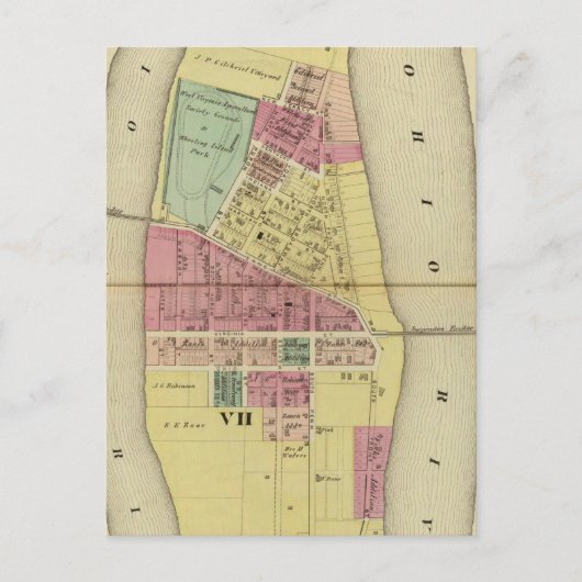 ホイーリング島 ポストカード (正面)