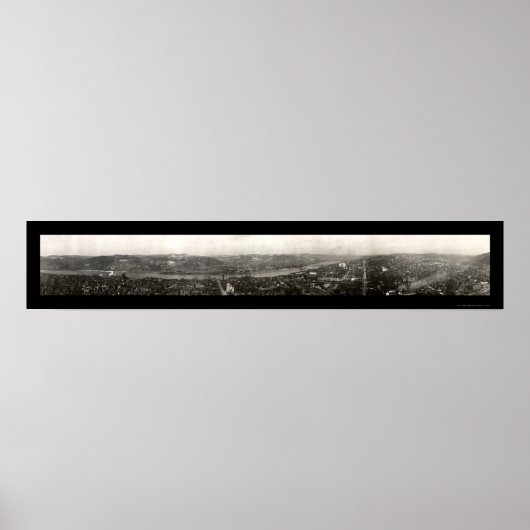 ホイーリング、WVスカイライン写真1909 ポスター (正面)