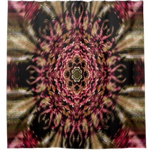 ホイールおもしろい..... シャワーカーテン (正面)