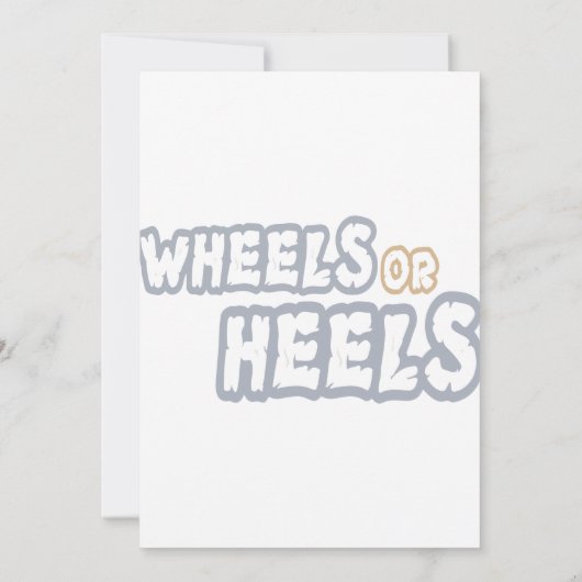 ホイールかヒール 招待状 (裏面)