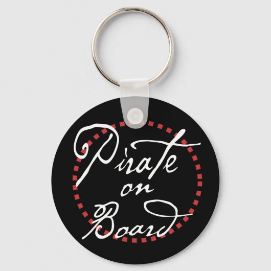 ホイールでの海賊 キーホルダー (正面)