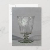 ホイールで刻印されたゴブレット、c.1800-25 ポストカード (正面/裏面)