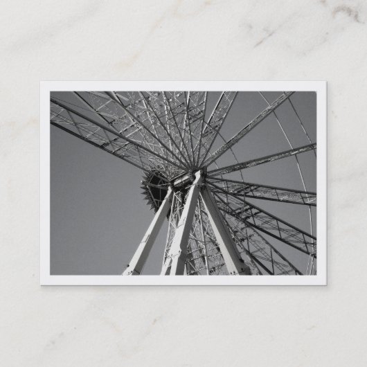 ホイールのミニフォトの再発明 名刺 (正面)