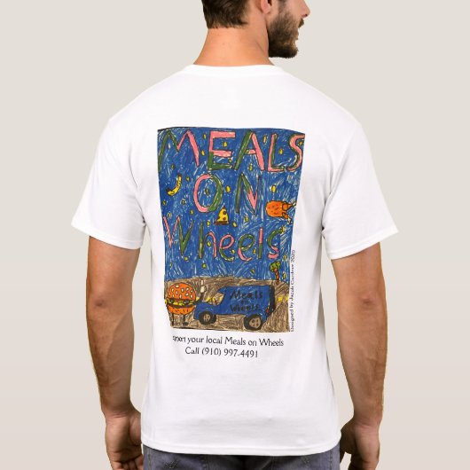 ホイールの食事 – Gardner Tシャツ (裏面)