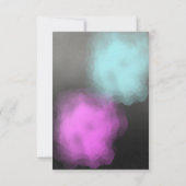 ホイールまたはヒールの性別がサンキューカードを明らかにする。 招待状 (裏面)