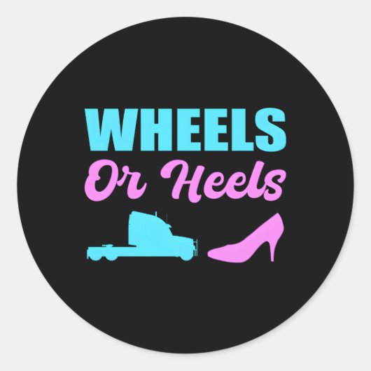 ホイールまたはヒールの親 ラウンドシール (正面)