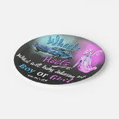 ホイールまたはヒール性別は紙プレートを明らかにする。 ペーパープレート (アングル)