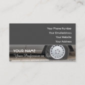 ホイールエレガント・タイヤ専門家向け名刺 名刺 (裏面)