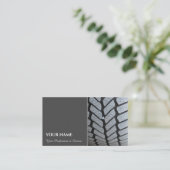 ホイールエレガント・タイヤ専門家向け名刺 名刺 (スタンド正面)