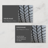 ホイールエレガント・タイヤ専門家向け名刺 名刺 (正面/裏面)