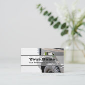 ホイールエレガント・タイヤ専門家向け名刺 名刺 (スタンド正面)