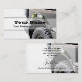 ホイールエレガント・タイヤ専門家向け名刺 名刺 (正面/裏面)