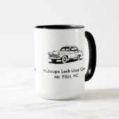 ホイールキャップのLeshの中古車のマグ マグカップ (正面右)