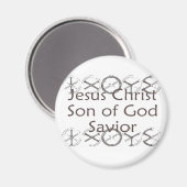 ホイールスポーク内のIXOYE マグネット (正面/裏面)