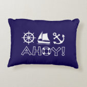 ホイールセーリングボートいかりアホイ!ヘビーホワイト アクセントクッション (裏面)