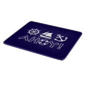 ホイールセーリングボートいかりアホイ！ヘビーホワイト カッティングボード (角)