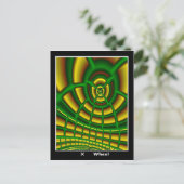 ホイールタロットカード ポストカード (スタンド正面)