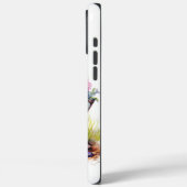 ホイールバレルの美しいアスターの花 Case-Mate iPhoneケース (裏面 / 左)