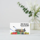 ホイールバローガーデニングツール 名刺 (スタンド正面)