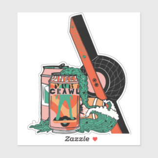 ホイールパブクロールステッカー シール