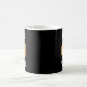 ホイールビデオゲームのミームデザイン コーヒーマグカップ (中央)