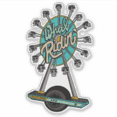 ホイールリジンステッカー シール (正面)