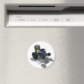 ホイール風変わり不機嫌脳磁石 マグネット (インサイチュ (食洗機))