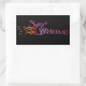 ホイール 長方形シール (バッグ)