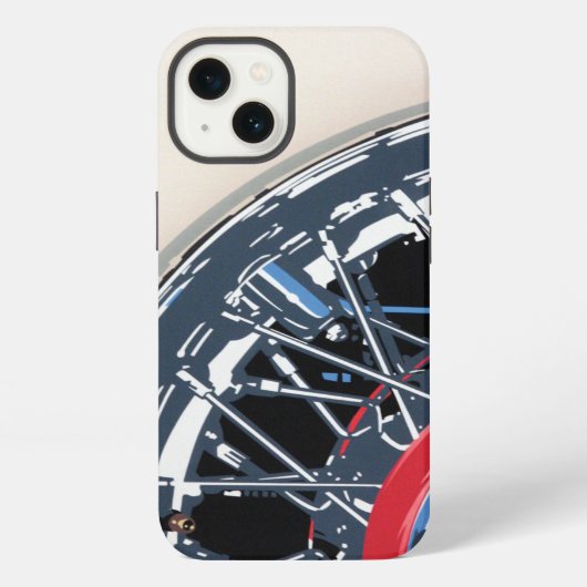 ホイール iPhoneケース (裏面)