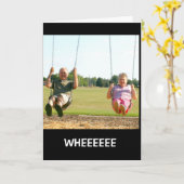 ホイーーは一緒に！ カード (黄色い花)