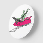 ホイー – ラウンドウォールクロック ラウンド壁時計 (傾斜)