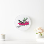 ホイー – ラウンドウォールクロック ラウンド壁時計 (ホーム)