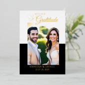 ホイ実在ルエレガントバタフライ写真サンキューカード 箔シーズンカード (立ち正面)