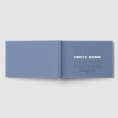 ホイ実在ルトレンディーモダンタイポグラフィ結婚ズ ゲストブック (全面)