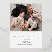 ホイ実在ルバラ金ゴールドメリークリスマスツリー灯 箔シーズンカード (裏面)