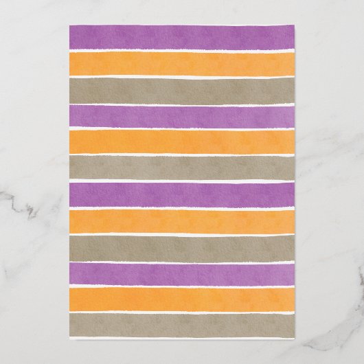 ホイ実在ル小さなブー幽霊ハロウィーン赤ちゃんシャワー 箔招待状 (裏面)