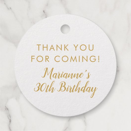 ホイ実在ル金ゴールドまたは銀モノグラム円ありがとう フェイバータグ (裏面)