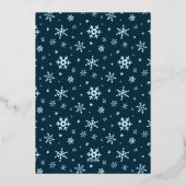 ホイ実在ル |メリークリスマスArch 4写真 箔シーズンカード (裏面)