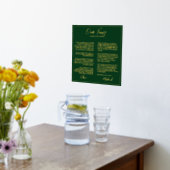 ホイ実在ルPさん結婚の誓いの新婚たち 箔ポスター (レイダウン (キッチン))