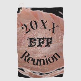 ホイ最高のンドイヤーゴルフ懇親会パステルガーリーピンク ゴルフタオル