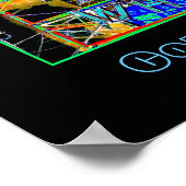 ホイ疑問に思ルスリルのポスサイケデリックター ポスター (角)