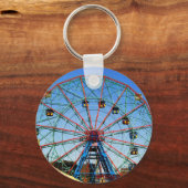 ホイ疑問に思ール – コニー島， NYCキーチェーン キーホルダー (正面)