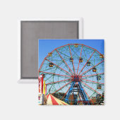 ホイ疑問に思ール – コニー島NYCマグネット マグネット (正面/裏面)