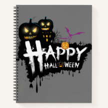 ホイ素晴らしシパーソナライズされたー： Halloween Notebook