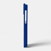 ホイ航海のールを青+白で出荷(パーソナライズ) Case-Mate iPhoneケース (裏面 / 左)