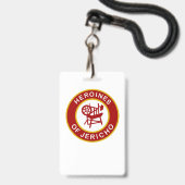 ホイ バッジ (Back with Lanyard)