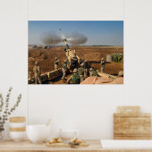 ホウィツァー銃統一された州海兵隊 ポスター (キッチン)