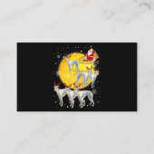 ホウィペットトナディアクリスマスサンおもしろいタウィペット エンクロージャーカード (正面)